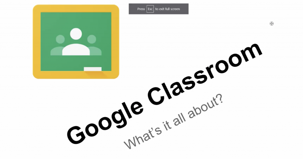 Google Classroom Introduction