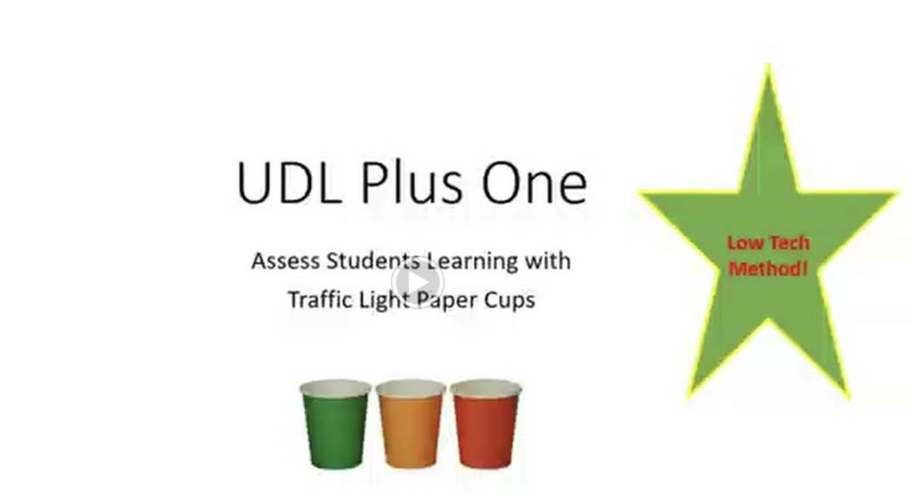 Traffic Light System to Assess Student Learning (Low tech)